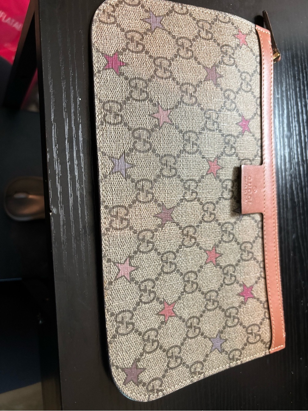 Authentic Gucci GG Supreme Star Tote with Matching Pochette - Rare Edition - Picture 13 of 16